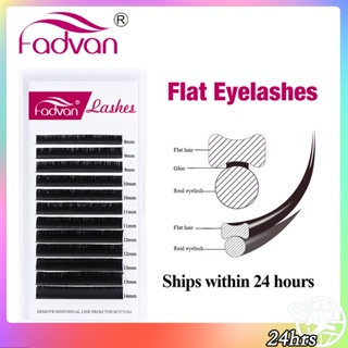 สินค้า Fadvan ขนตาปลอม ทรงกลม แบบหนา ไทย (คละ 8-14)