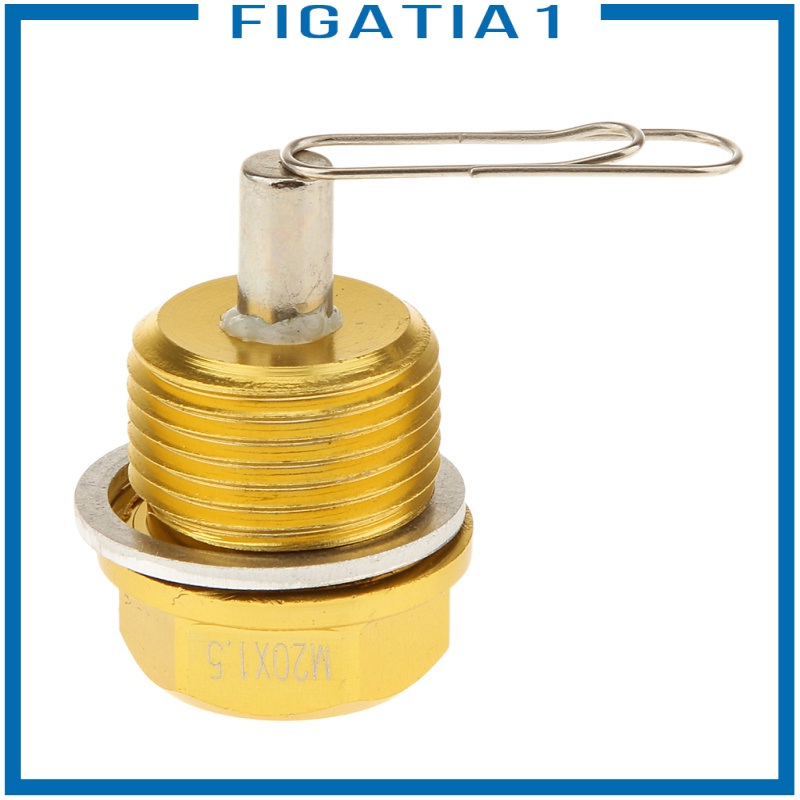 figatia1-ปลั๊กท่อระบายน้ํามันอลูมิเนียม-อโนไดซ์-m20x1-5-สีฟ้า