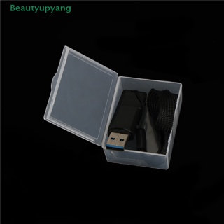 [Beautyupyang] กล่องพลาสติกใส ขนาดเล็ก สําหรับเก็บนามบัตร เครื่องประดับ