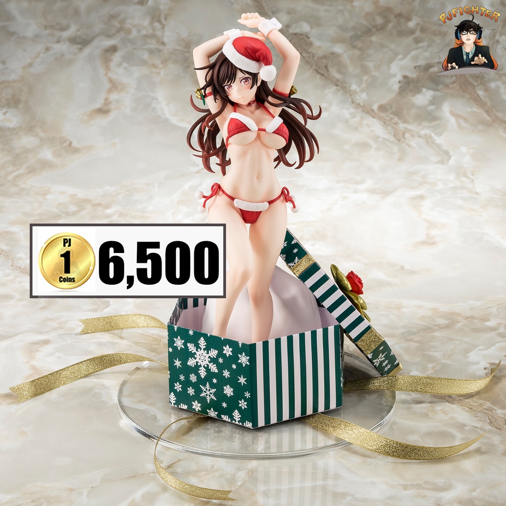 พรีออเดอร์-chizuru-mizuhara-santa-bikini-de-fuwamoko-figure-2nd-xmas-1-6-ส่งฟรี-emsทุกการสั่งซื้อ