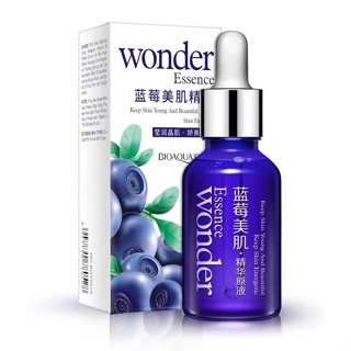 Bioaqua wonder essence สูตรจากสารสกัดบลูเบอร์รี่ 15ml. และ ONE SPRING Red Pomegranate Fresh Moisturizing Essence  ทับทิม