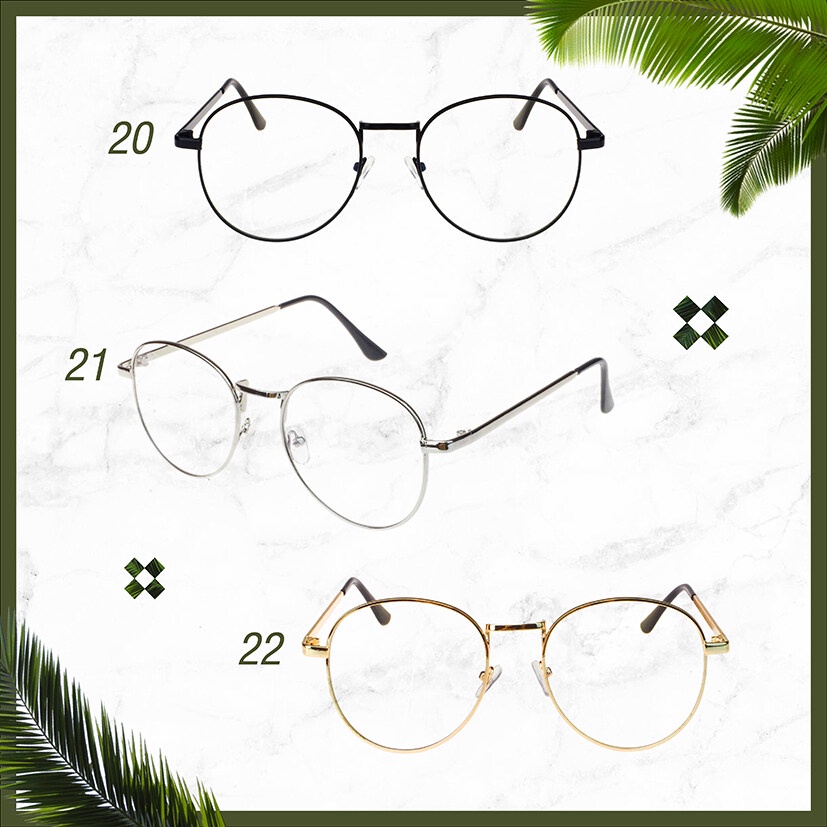 ภาพสินค้าซื้อ1แถม1 แว่นกันแดด แว่นกรองแสง มาใหม่ แว่นตากันแดด New Arrival แว่นตา แว่น จากร้าน botanicglasses บน Shopee ภาพที่ 5