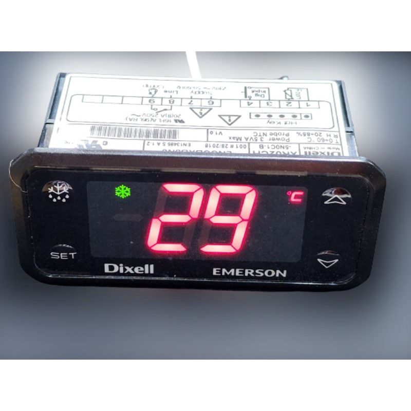เครื่องควบคุมอุณหภูมิแบบดิจิตอล พร้อมเซนเซอร์ Dixell รุ่น XR02CX ( รุ่น ...