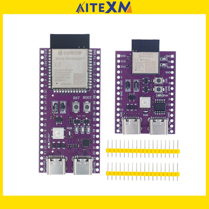 บอร์ดไมโครคอนโทรลเลอร์-esp32-esp32-c3-esp32-s3-esp32-c3-devkitm-1-esp32-c3-mini-1-esp32-s3-devkit-c-n16r8