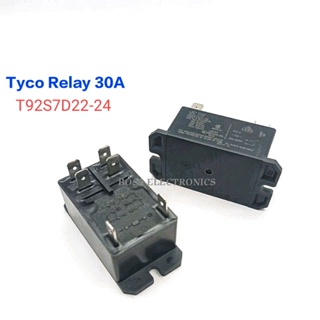 T92S7D22-24 Tyco Relay 6Pins 30A/250VAC รีเลย์ 6ขา 24VDC ราคา 1ตัว