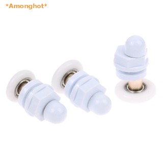 Amonghot> ลูกกลิ้งรอกล้อเลื่อน ทนทาน สําหรับห้องอาบน้ํา ห้องโดยสาร