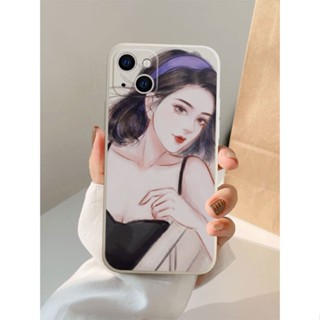 Anime sexy girl เคสไอโฟน iPhone 11 14 pro max 8 Plus case X Xr Xs Max Se 2020 cover 14 7 Plus เคส iPhone 13 12 pro max