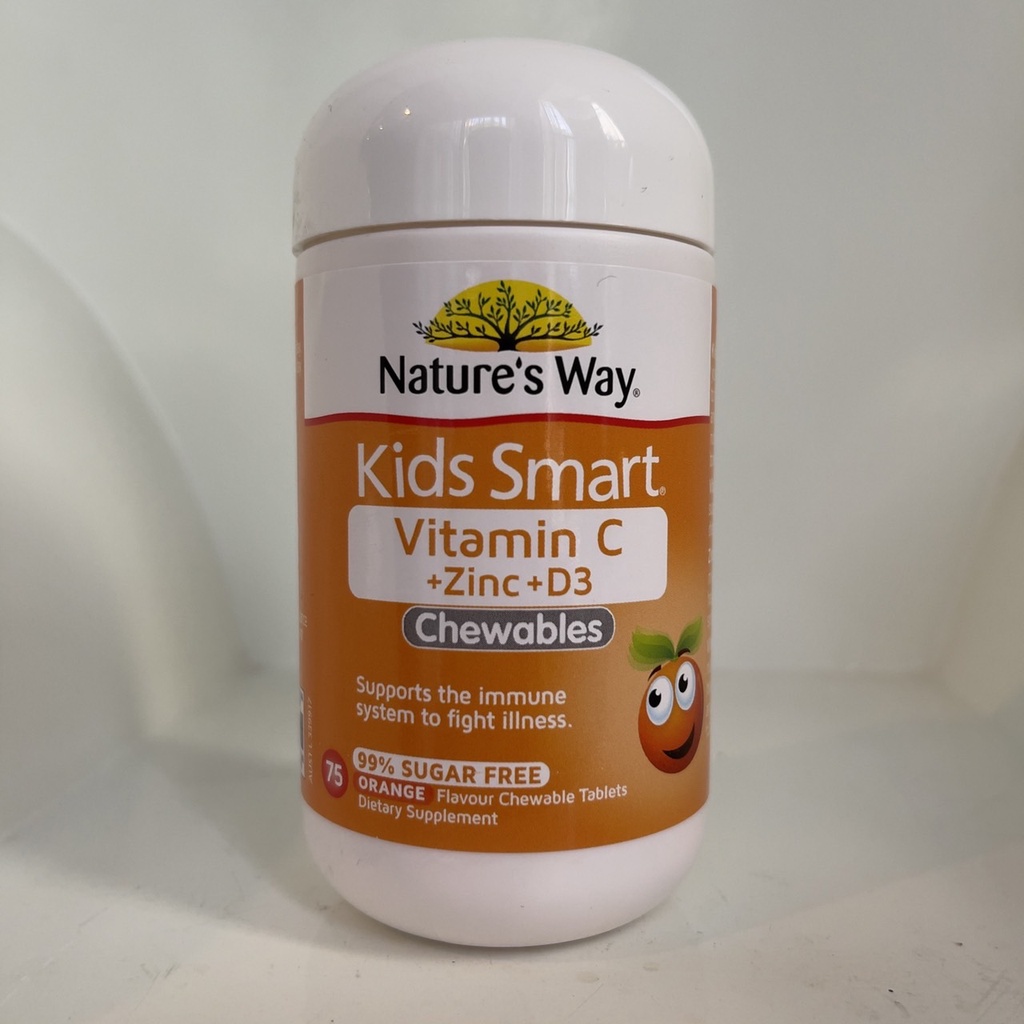 natures-way-kids-smart-vitamin-c-zinc-d3-75-เม็ด-อาหารเสริม-วิตามินซีเด็ก-เสริมภูมิคุ้มกัน