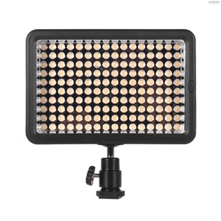 Professional Dimmable Ultra High Power LED Video Light 5600K Photography Fill Light 160 LEDs Beads CRI 95+ with Color Filters for    Pentax Olympus DSLR Camera Camcor