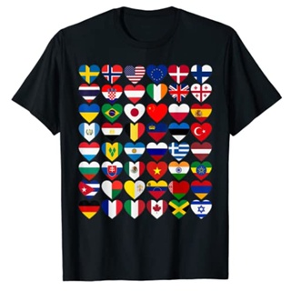 เสื้อคนอ้วนผญ ธงของประเทศของโลก, เสื้อยืดของขวัญนานาชาติตลกธงพิมพ์ลายประเดิมกราฟิกท็อปส์ท็อปส์ซูคนรักภูมิศาสตร์ Clotheเส