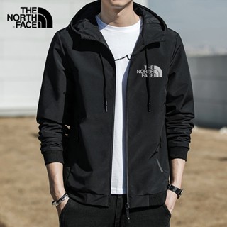 【มี 3 สีให้เลือก】เสื้อแจ็กเก็ต เสื้อโค้ท มีฮู้ด ลาย The North Face แฟชั่นฤดูใบไม้ร่วง ฤดูหนาว สําหรับผู้ชาย