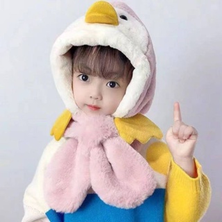 ส่งจากไทย 🇹🇭 หมวกนกเพนกวิน ขนนุ่มน่ารักสำหรับเด็ก