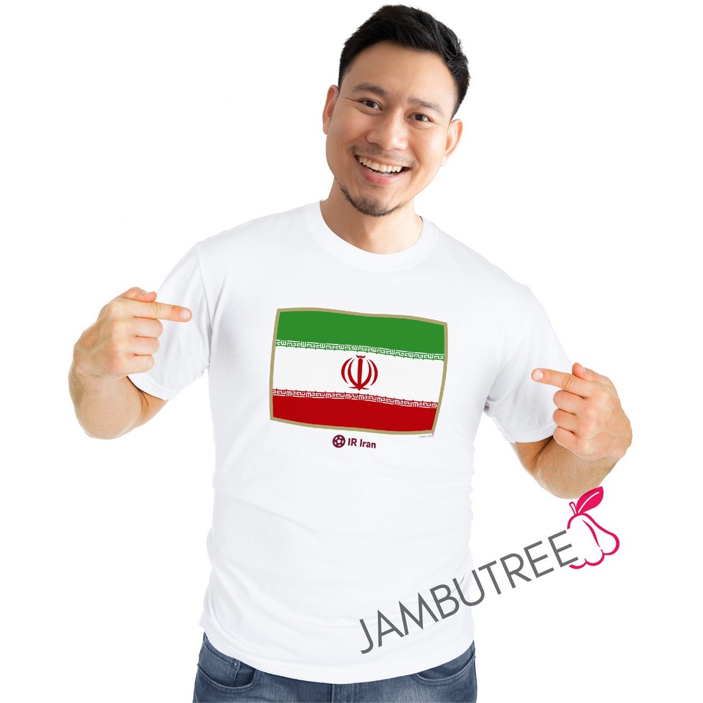 jambutree-2022-fifa-world-cup-logo-qatar-iran-football-team-supporter-t-shirt-streetwear-tee-bola-sepak-tshirt-baju
