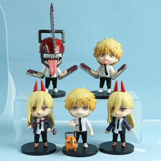 ตุ๊กตา Q ฟิกเกอร์ อนิเมะ Anime chainsaw man Denji Cosplay Plushie Pochita ขยับได้ แบบแฮนด์เมด