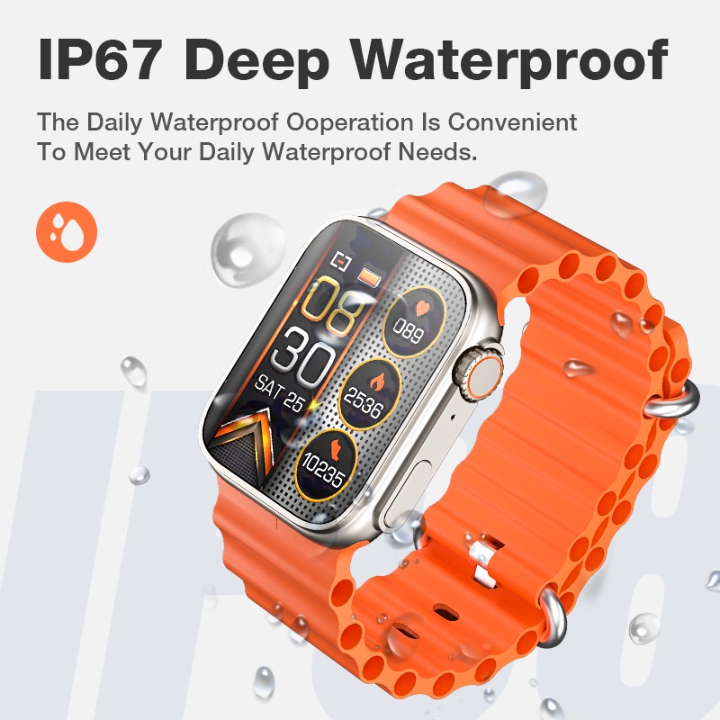 aolon-tw8-ultra-nfc-49mm-watch-waterproof-สมาร์ทวอทช์-สนับสนุนการว่ายน้ํา-สัมผัสได้เต็มจอ-รองรับภาษาไท-วัดออกซิเจนในเลื