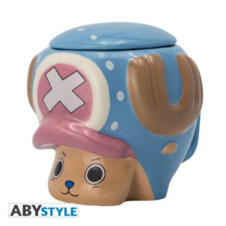 ABYstyle [ลิขสิทธิ์แท้ พร้อมส่ง] แก้วน้ำ แก้วมัคเซรามิค One Piece Mug 3D วันพีซ - หัวช๊อปเปอร์ 320ml