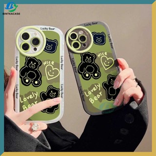 เคสโทรศัพท์มือถือ TPU นิ่ม ลายหมีมัทฉะ สําหรับ VIVO Y16 Y22 Y35 Y33S Y21T Y21S Y33S Y11 Y12 Y15 Y17 Y12S Y12A Y15S Y15A Y20S Y20i Y19 Y91C Y30 Y50 Y51 S1
