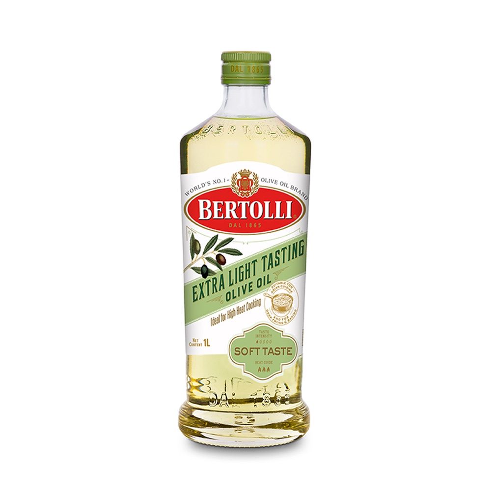 ภาพหน้าปกสินค้าBertolli Extra Light Tasting Olive Oil 1 Lt. เบอร์ทอลลี่ เอ็กซ์ตร้า ไลท์ เทสติ้ง 1 ลิตร จากร้าน sino_family_shop บน Shopee