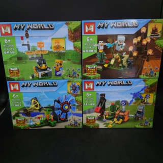 เลโก้ Minecraft My World MG559 ชุด เหมืองเครื่องจักร 4 แบบ /  4 In 1 รวมร่างได้ ราคาถูก พร้อมส่งทันที ซื้อครบชุดถูกกว่า!