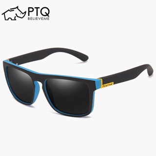 แว่นตากันแดด เลนส์โพลาไรซ์ ป้องกันรังสี UV400 ทรงสี่เหลี่ยม เหมาะกับใส่ขับรถกลางแจ้ง สไตล์คลาสสิก แฟชั่นสําหรับผู้ชาย