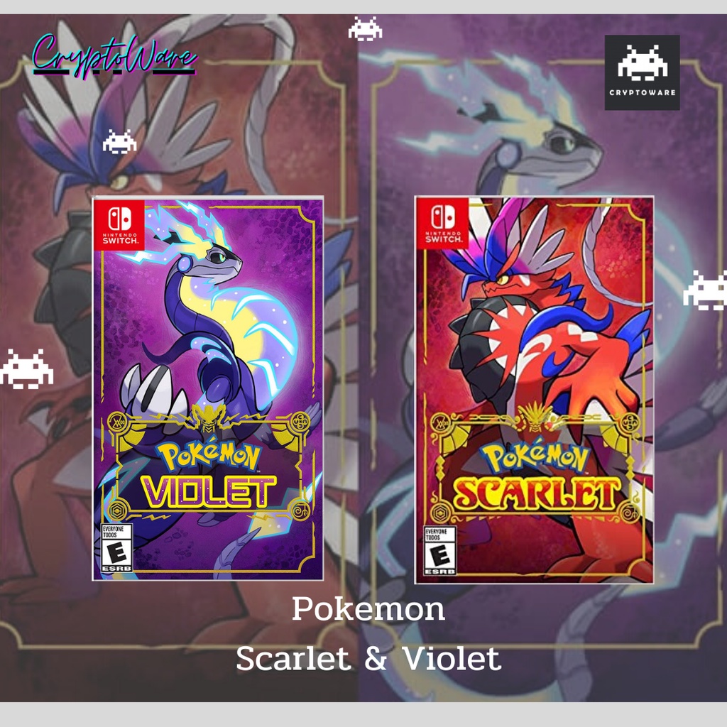 [พร้อมส่ง] Nintendo Switch : Pokemon Scarlet & Violet ENG | Shopee Thailand