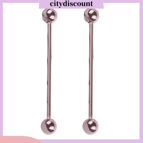 lt-citydiscount-gt-จิวเจาะร่างกาย-ลิ้น-แบบยาว-สเตนเลส-สไตล์พังก์-สําหรับทุกเพศ-1-คู่