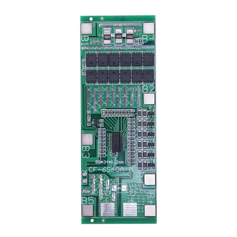 bms-6s-24v-15a-40a-วงจรป้องกันแบตเตอรี่-บอร์ดป้องกันการชาร์จ-li-ion-18650