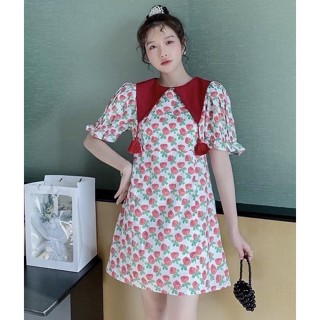 Rosemary Dress  น้อนกุหลาบแดง สุดจี๊ดสดใสมากคร่า