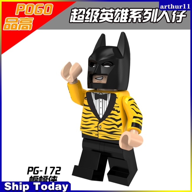 arthur-batman-riddler-minifigures-robin-superhero-บล็อคตัวต่อเลโก้-ของเล่นสําหรับเด็ก-pg8046