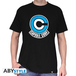 ABYstyle [ลิขสิทธิ์แท้ พร้อมส่ง] เสื้อยืดคอกลม ไม่หดไม่ย้วย Dragon Ball T-Shirt ดราก้อนบอล Capsule Corp