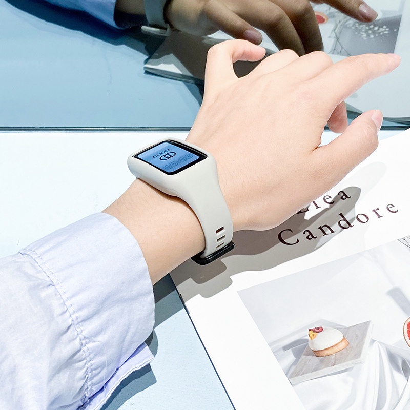 ภาพหน้าปกสินค้า2 in 1 สายนาฬิกาข้อมือซิลิโคน อุปกรณ์เสริม สําหรับ Huawei Band 7 6 Honor Band 6 จากร้าน gxveleven.th บน Shopee