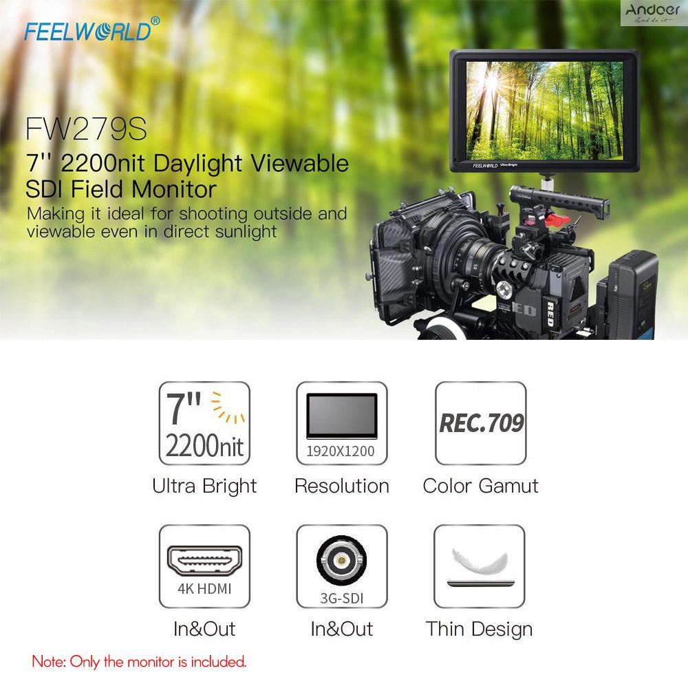 feelworld-fw279s-หน้าจอมอนิเตอร์กล้อง-7-นิ้ว-2200nit-3g-sdi-4k-hdmi-อินพุตเอาท์พุต-1920-1200-ips-สําหรับถ่ายภาพนอกบ้าน