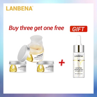 RetinolEyeMaskEyePatchesSerumReducesDarkCirclesBagsEye Lines Firming 3PCS Anti-Aging Serum 24K Gold Six Peptides Facial