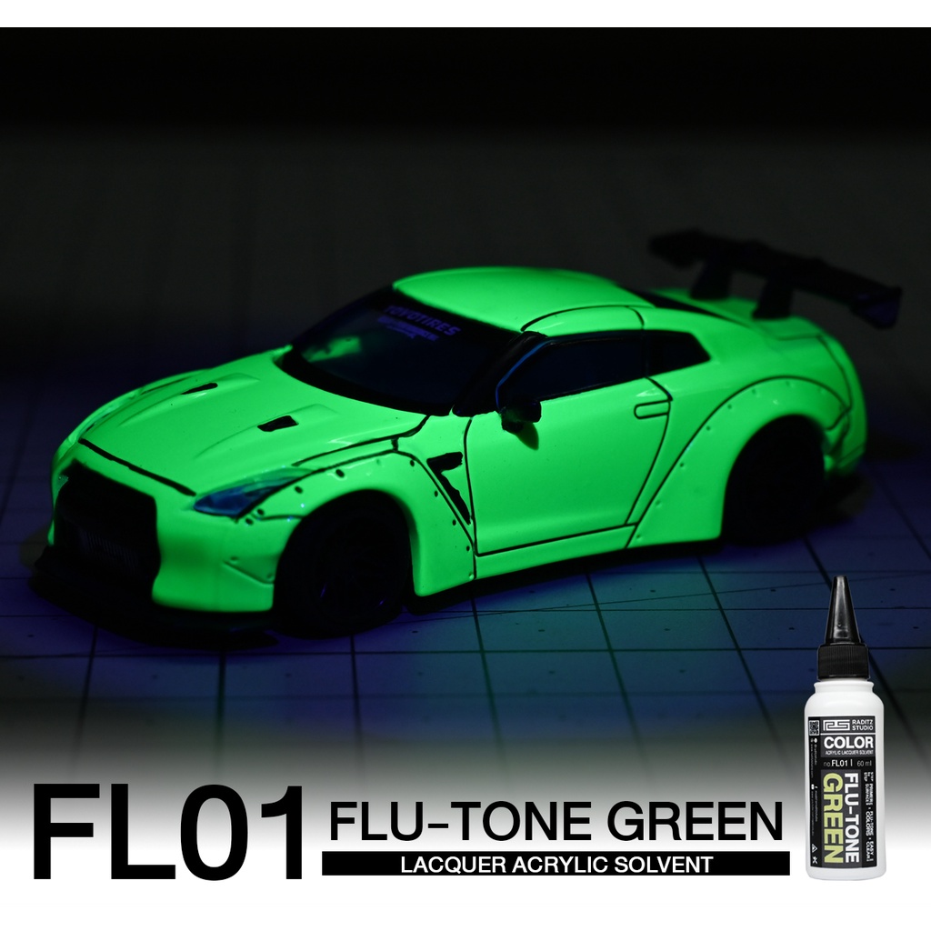Flu-Tone Series 60ml 100 บาท | สูตรแลคเกอร์อะคิลิค | ชนิดสีทึบ | สี ...