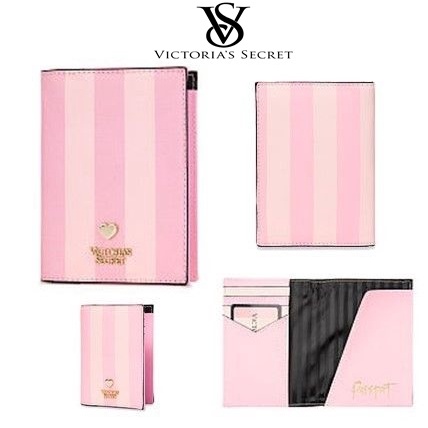 sale-victorias-secret-passport-case-card-holder-keychains-กระเป๋าใส่บัตรเครดิต-นามบัตร-ใหม่แท้-100-อเมริกา