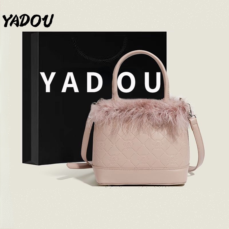 yadou-ฤดูใบไม้ร่วงฤดูหนาวใหม่กระเป๋า-messenger-หรูหรากระเป๋าถังหวานแฟชั่น