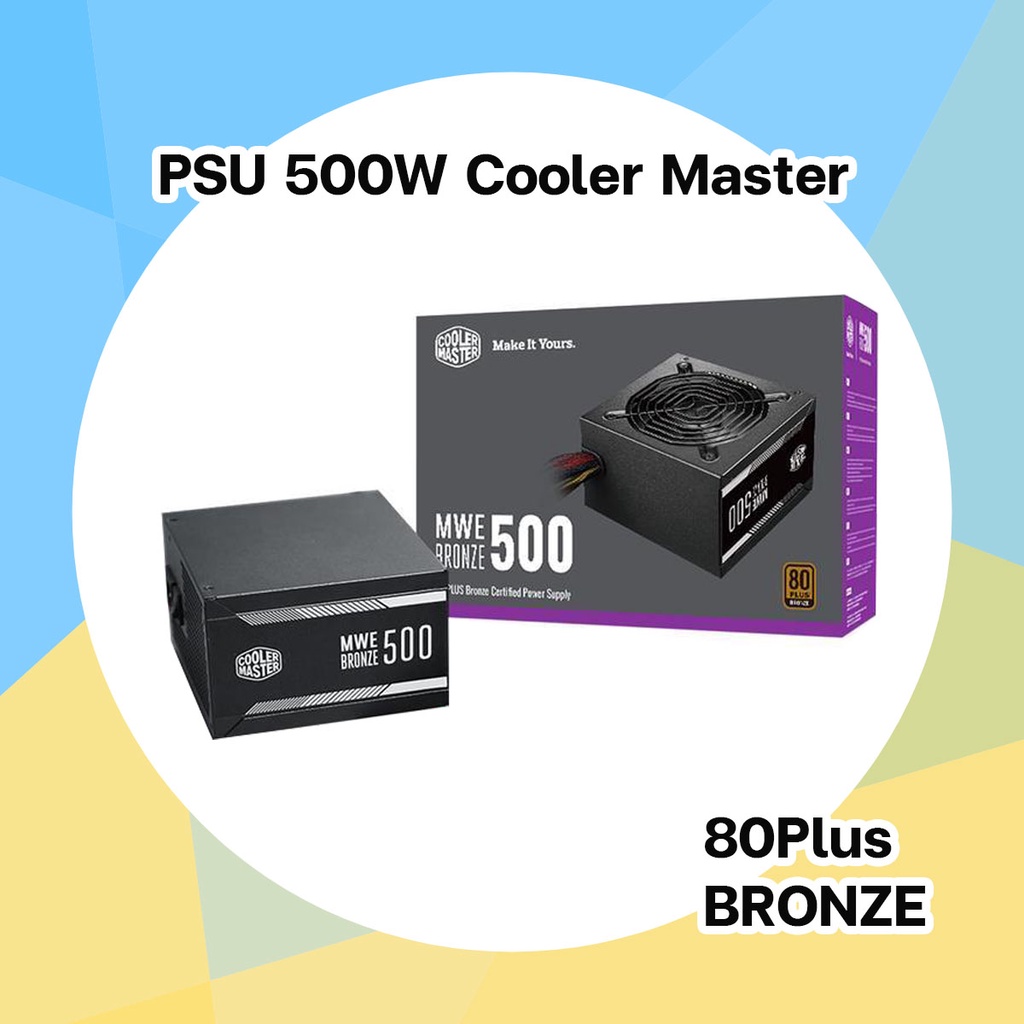 เพาเวอร์ซัพพลาย-power-supply-80-bronze-500w-cooler-master-mwe-v2-230v