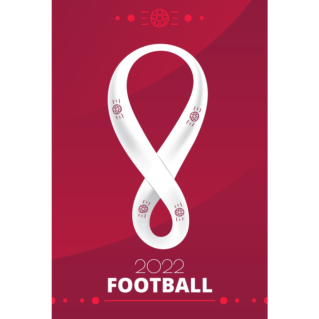 โปสเตอร์รวมฟุตบอลโลก-2022-qatar-กาตาร์-poster-โปสเตอร์ขนาดใหญ่-วินเทจ-มินิมอล-วินเทจ-ตกแต่งผนัง-ตกแต่งห้อง-ตกแต่งร้าน