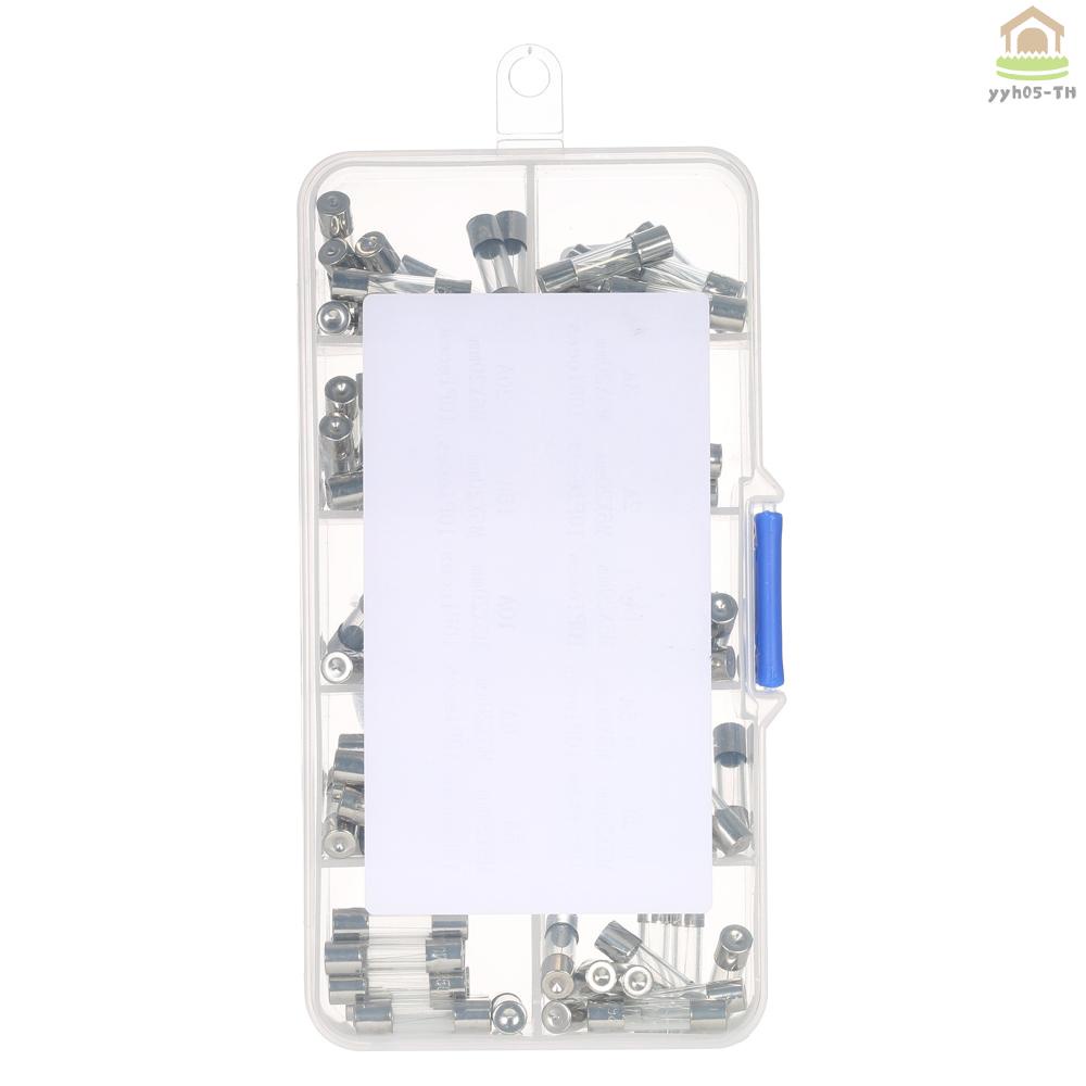 สินค้าเฉพาะจุด-100pcs-5x20mm-fast-blow-glass-tube-fuses-assorted-kit-amp-0-2a-0-5a-1a-2a-3a-5a-8a-10a-15a-20a