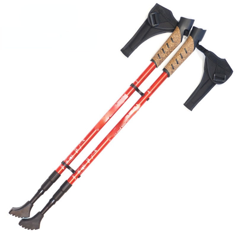 2pcs-hiking-walking-sticks-anti-shock-trekking-poles-nordic-walking-cane-aluminum-telescopic-camping-hiking-poles-crutch