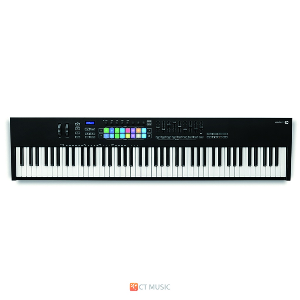 novation-launchkey-88-mkiii-คีย์บอร์ดใบ้-midi-keyboard-controller-88-mk3