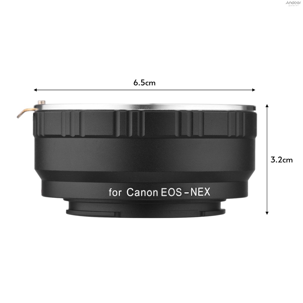andoer-eos-nex-camera-lens-adapter-ring-with-infinity-focus-replacement-for-eos-lens-to-alpha-nex-e-mount-cameras-nex-3-nex-5-nex-5n-a6000-a6500-nex-c3-nex-f3