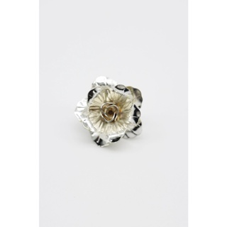 Silver Flower Rose Brooch – เข็มกลัดดอกกุหลาบ
