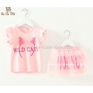 DK-018 เสื้อผ้าเด็ก ชุดกระโปรงเด็กเล็ก Size-100 (3-4Y)