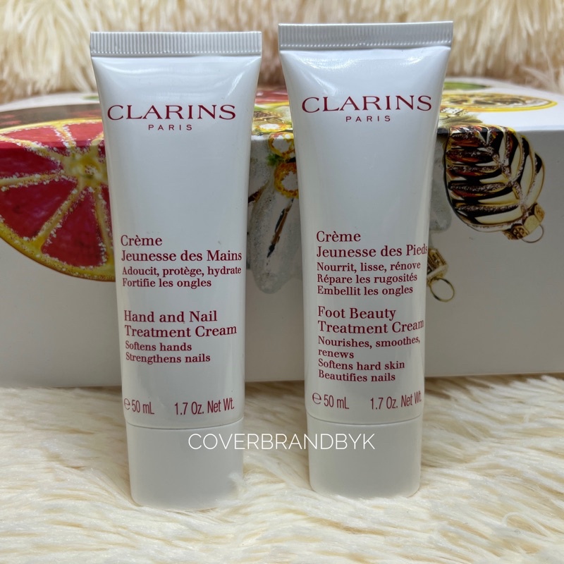 clarins-hand-nail-foot-treatment-cream-ขนาดทดลอง-50-มล