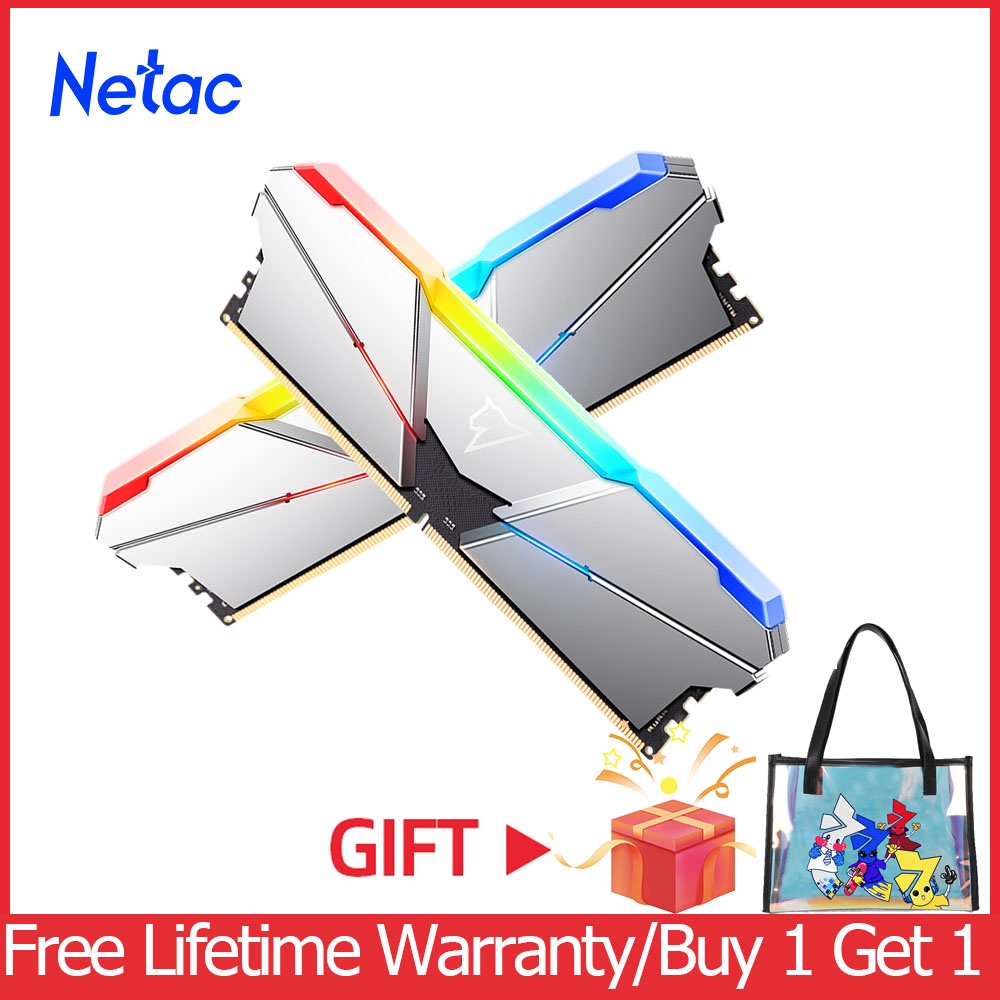 Netac DDR5 memoria ram 32GB RGB DDR5 4800MHZ XMP RGB Desktop Memory Ram ...