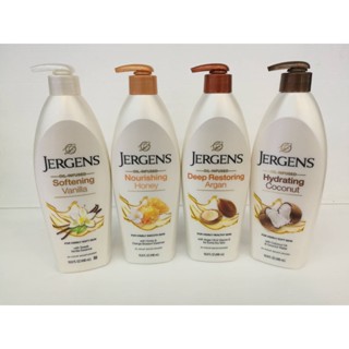 Jergens moisturizer Lotion (496ml.) เจอร์เกนส์ โลชั่นบำรุงผิว (มี 4 สูตร)