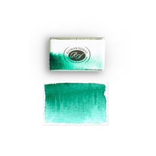 FOLIO ART : Roman Szmal Single เบอร์ 104 Phtalo Green  สีน้ำสีสดใส เกรดศิลปิน เฉดพิเศษ สีก้อนเม็ดสีละเอียด 899071104