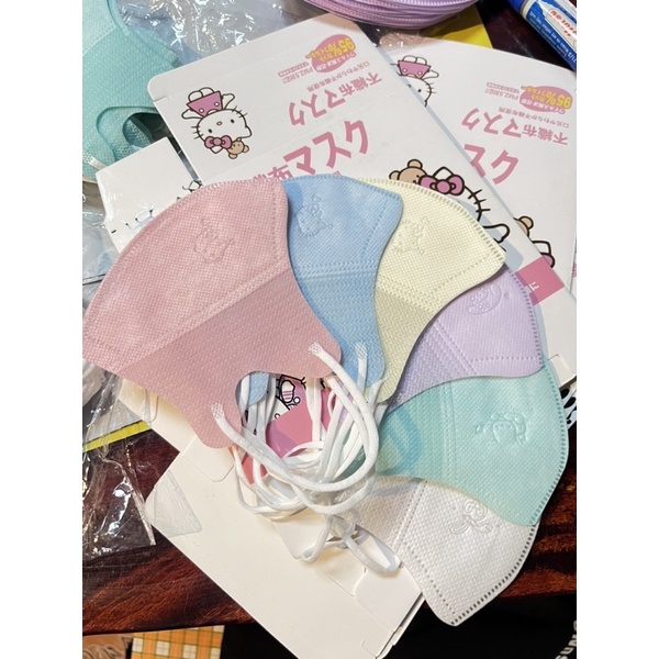 แมสเด็ก-3-10-ขวบ-sanrio-20ชิ้น-พร้อมส่งในไทย