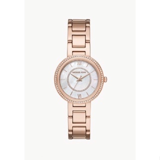 นาฬิกา Michael Kors Womens Gabbi Three-hand Rose Gold-tone Stainless Steel Watch MK3961